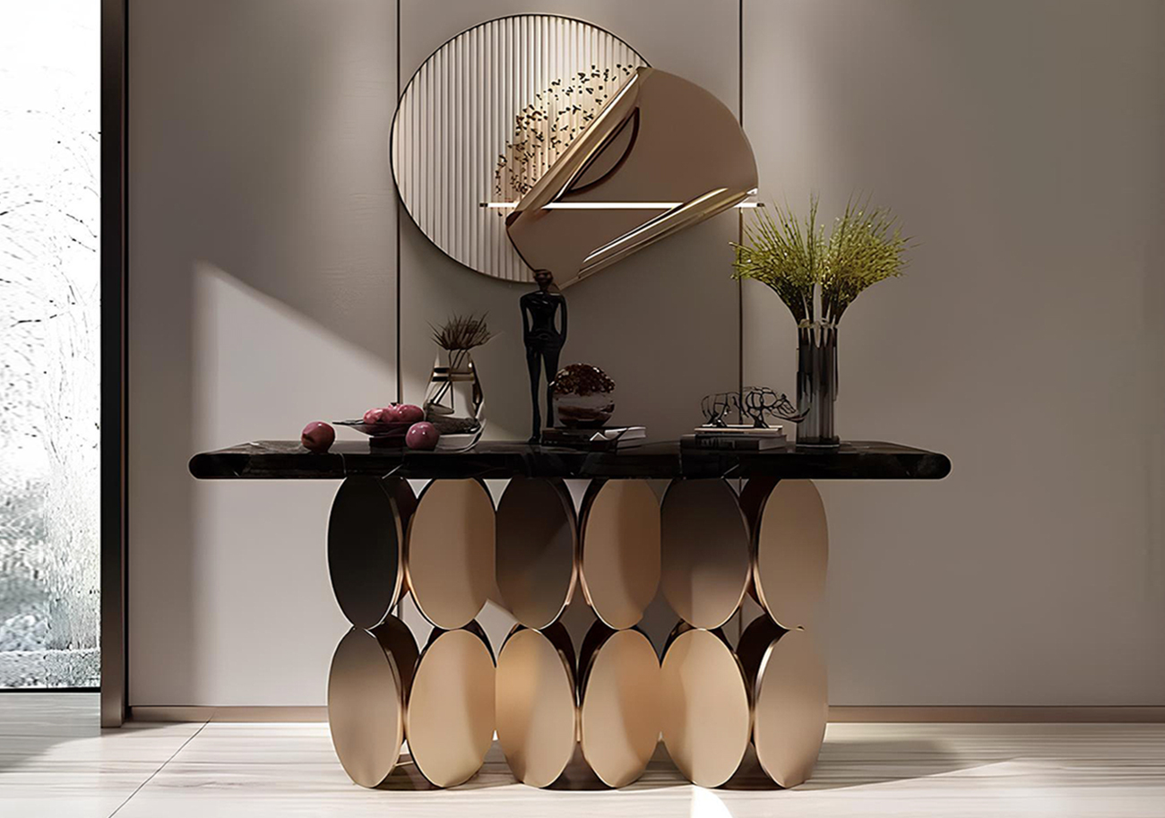 에드 대리석 명품 가구 콘솔