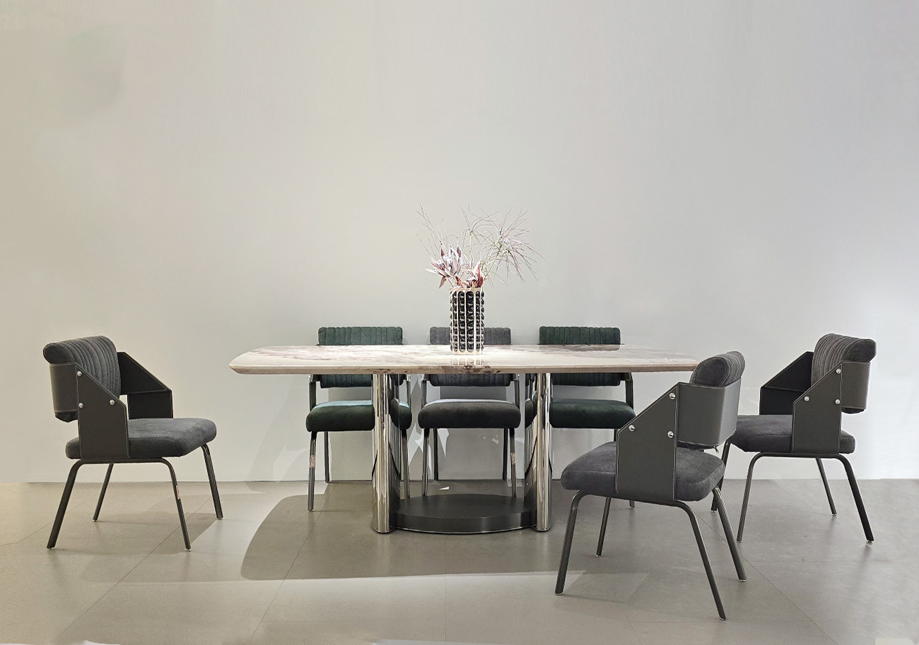 베인  대리석 4인/6인/8인용 명품 식탁 세트 가구