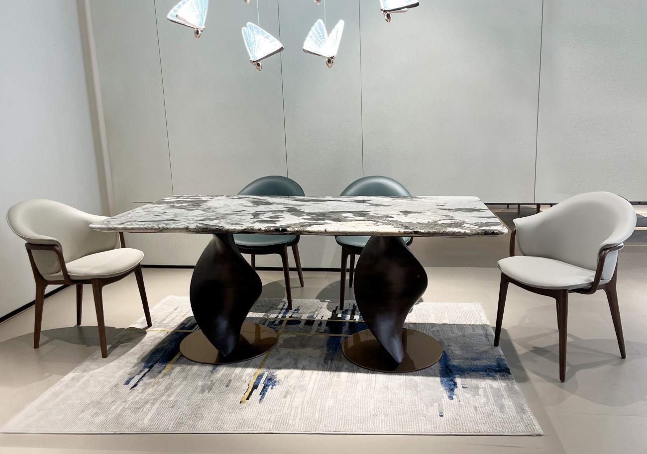 폰테 대리석 4인/6인/8인용 명품 식탁 세트