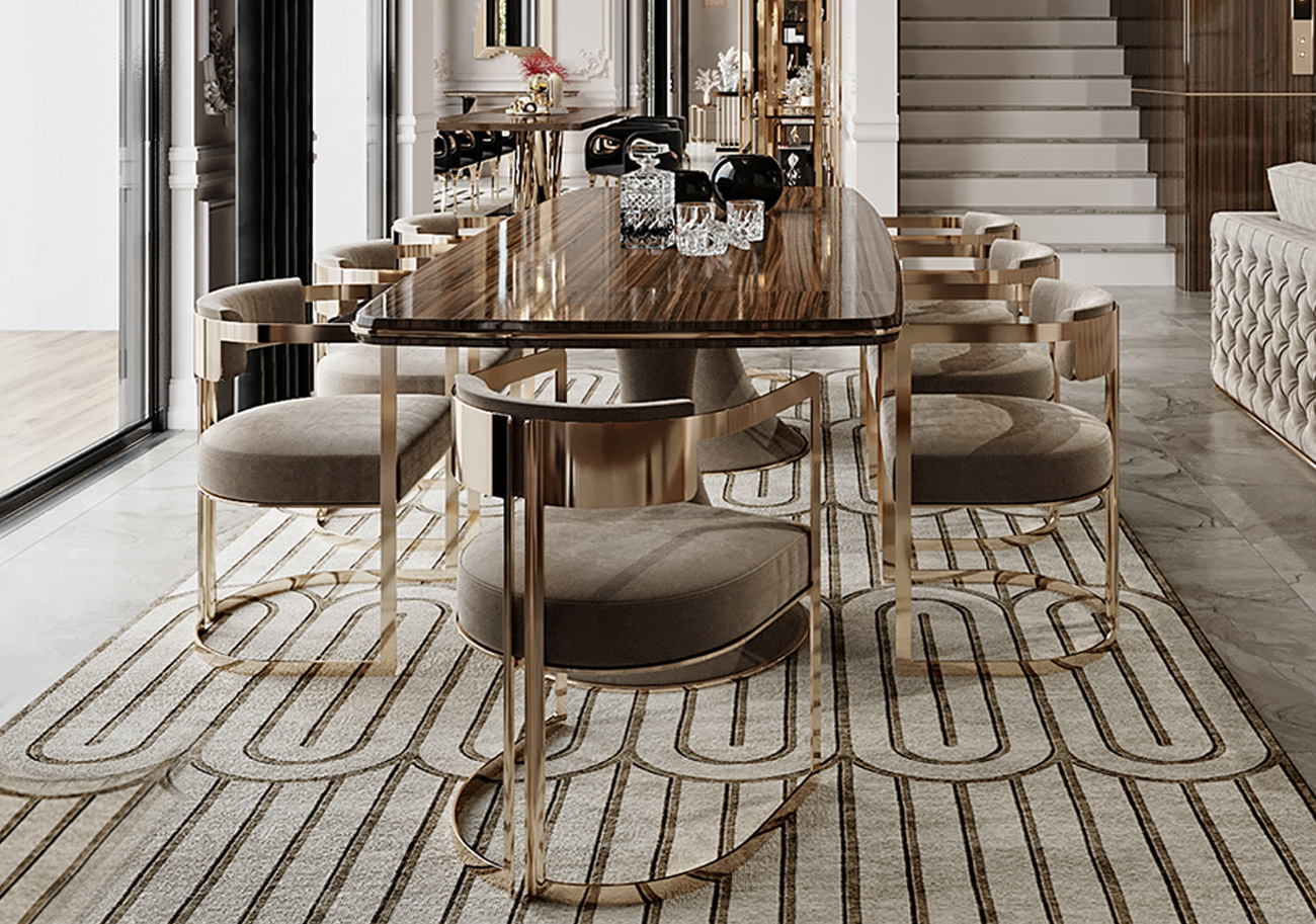 페넬로프 명품 식탁의자 가구 (지브라노 ZEBRANO) 