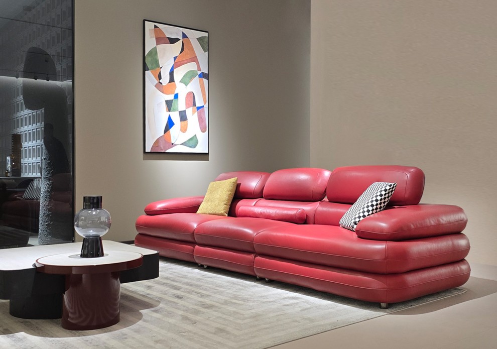 벨모어 소가죽 4인/6인용 소파 벨모어 소가죽 4인/6인용 소파