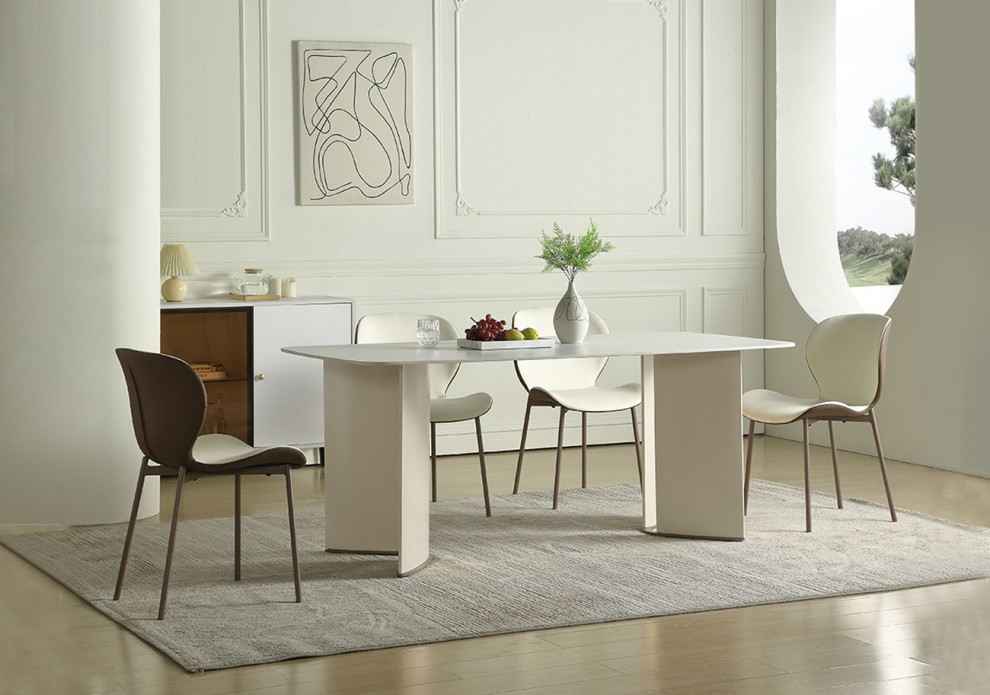 멜로니 세라믹 6인용 식탁 세트 멜로니 세라믹 6인용 식탁 세트